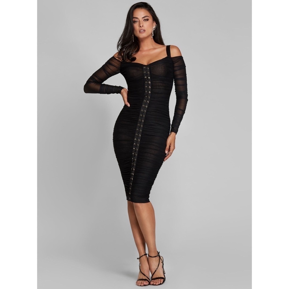 NEW MARCIANO CORSET-STYLE DRESS SZ S